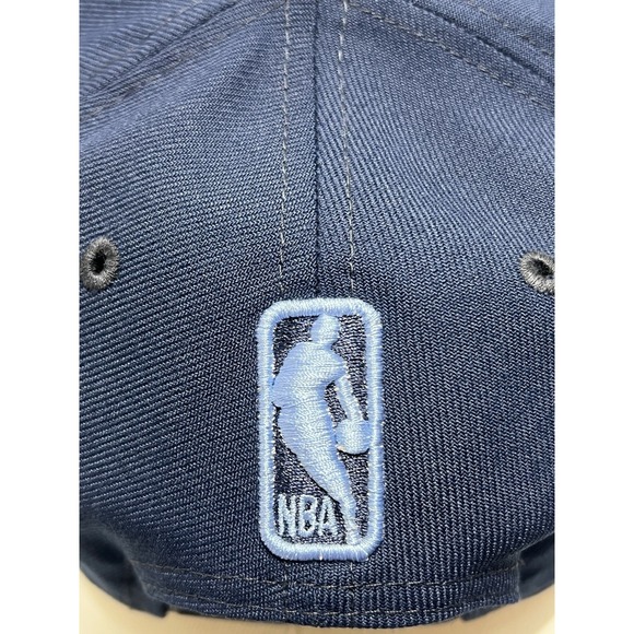 Memphis Grizzlies New Era 9FIFTY Adjustable Snapback Hat Cap Navy Logo - Picture 6 of 13
